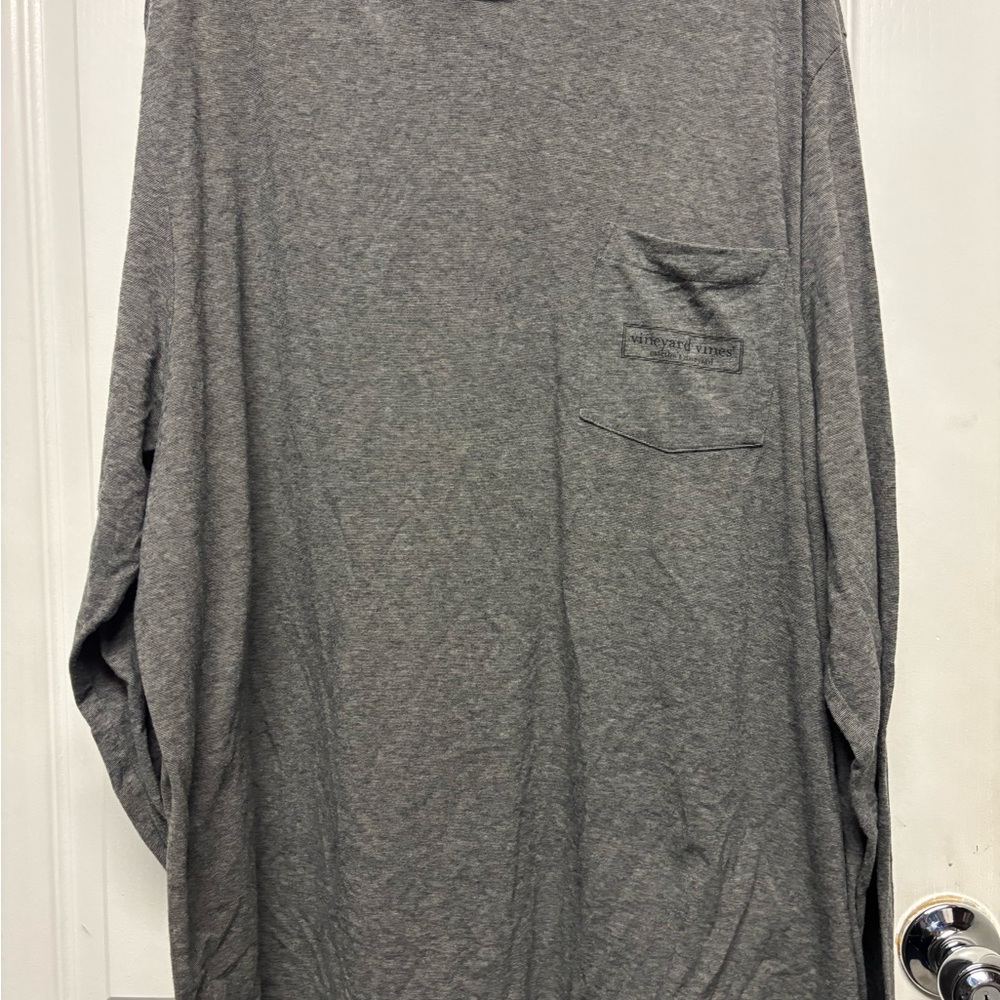 Vineyard Vines Gray Long Sleeve Tee